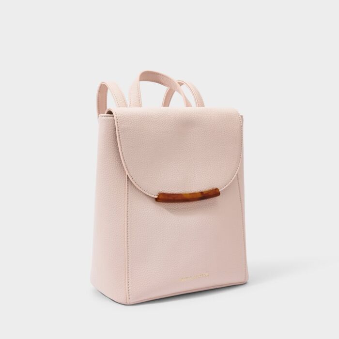 Katie Loxton - Dani Tortoiseshell Backpack - Dusty Pink